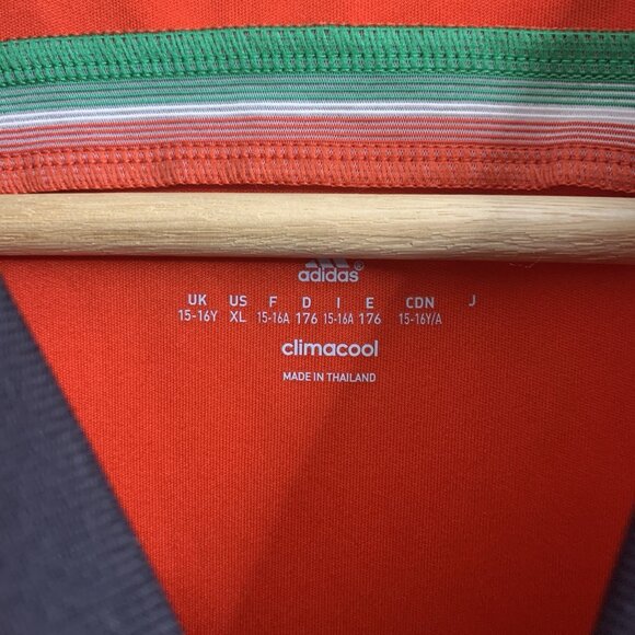 Adidas Jersey Youth XL Mexico National Soccer Red 2014 World Cup Climacool *FLAW - Picture 11 of 16